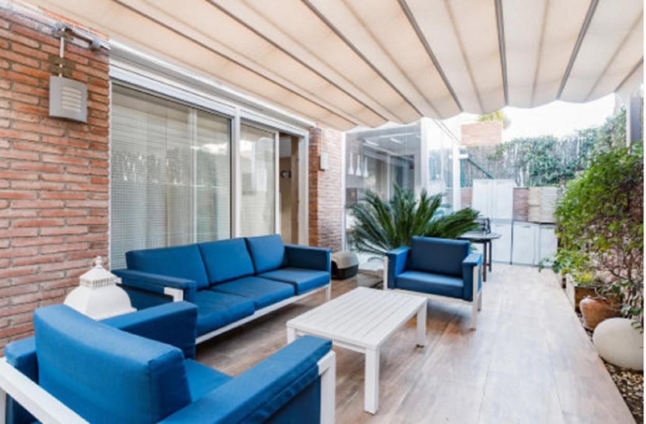 Appartamento Bonito Duplex Con Piscina En Barcelona&Playa Tiana Esterno foto